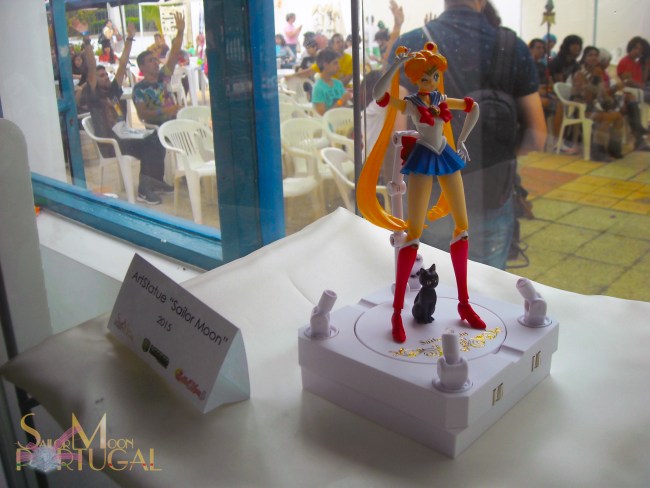 A primeira ArtStatue Sailor Moon a chegar a Portugal esteve exposta no MCE